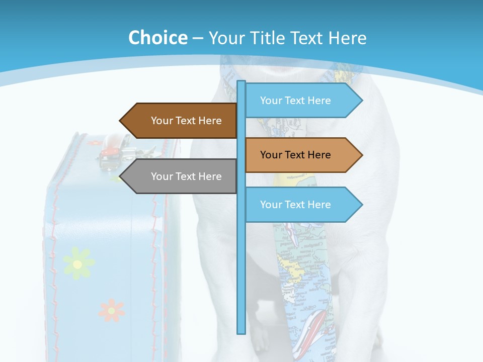 Isolated Glasses Holiday PowerPoint Template