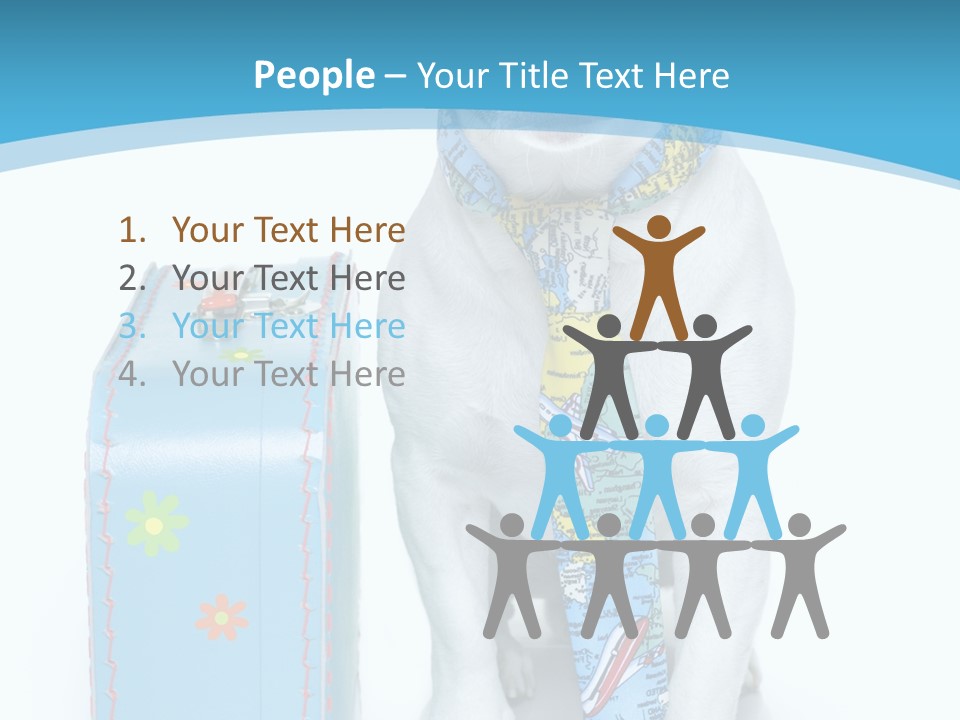 Isolated Glasses Holiday PowerPoint Template