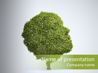 People Think Human PowerPoint Template