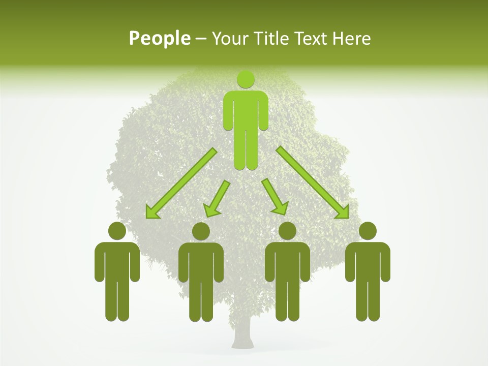 People Think Human PowerPoint Template