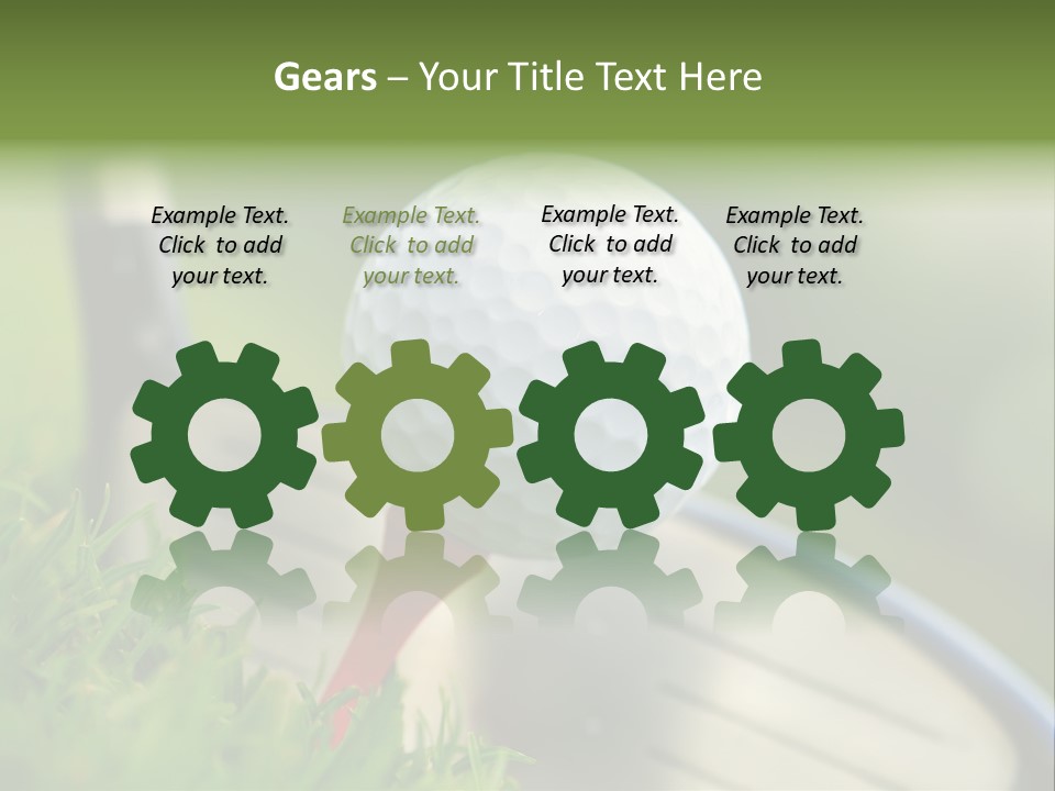 Day Course Pursuit PowerPoint Template