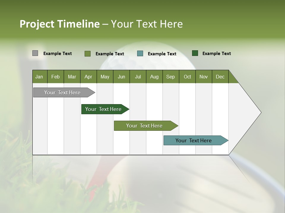 Day Course Pursuit PowerPoint Template
