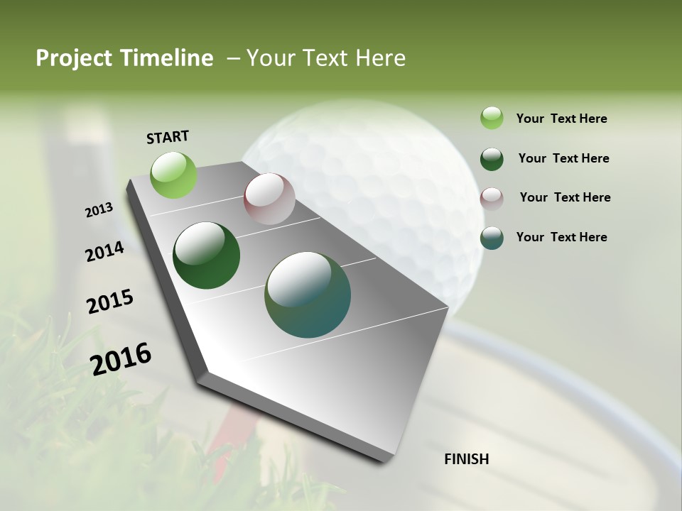 Day Course Pursuit PowerPoint Template