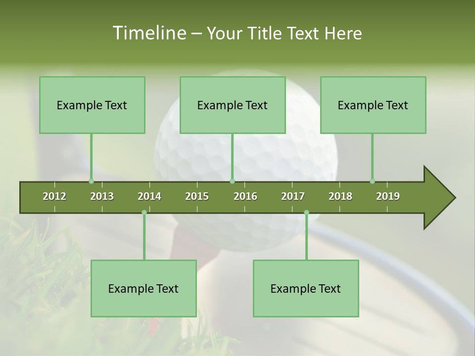 Day Course Pursuit PowerPoint Template