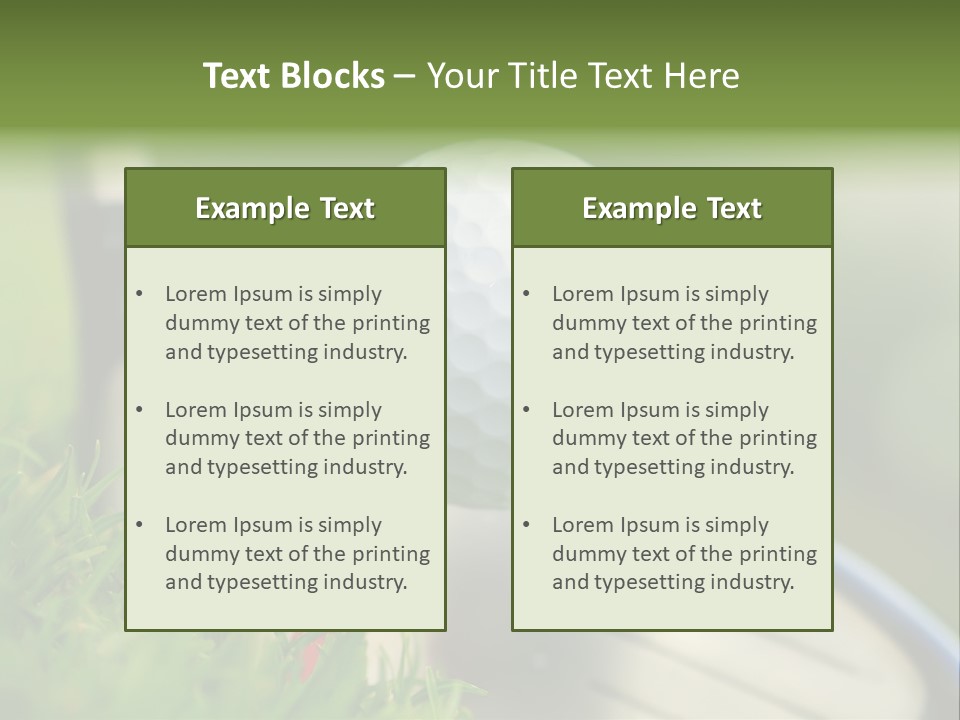 Day Course Pursuit PowerPoint Template