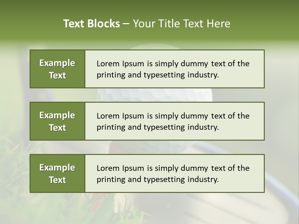 Day Course Pursuit PowerPoint Template