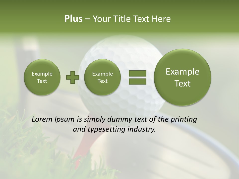 Day Course Pursuit PowerPoint Template