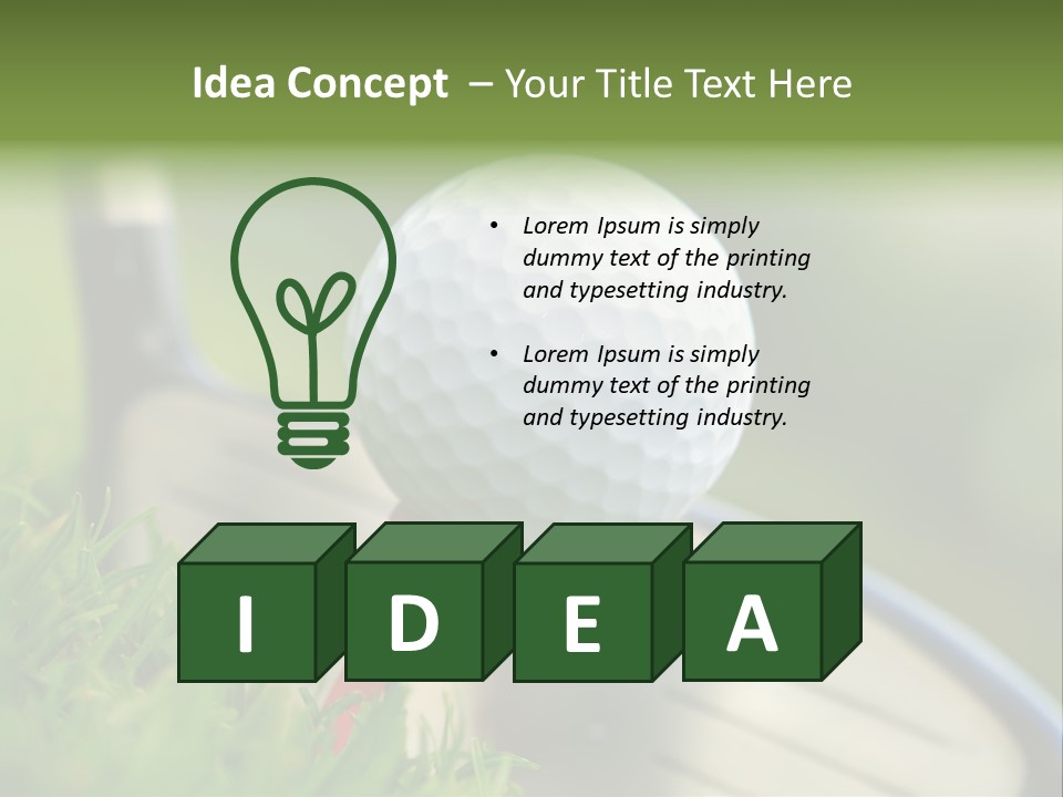 Day Course Pursuit PowerPoint Template