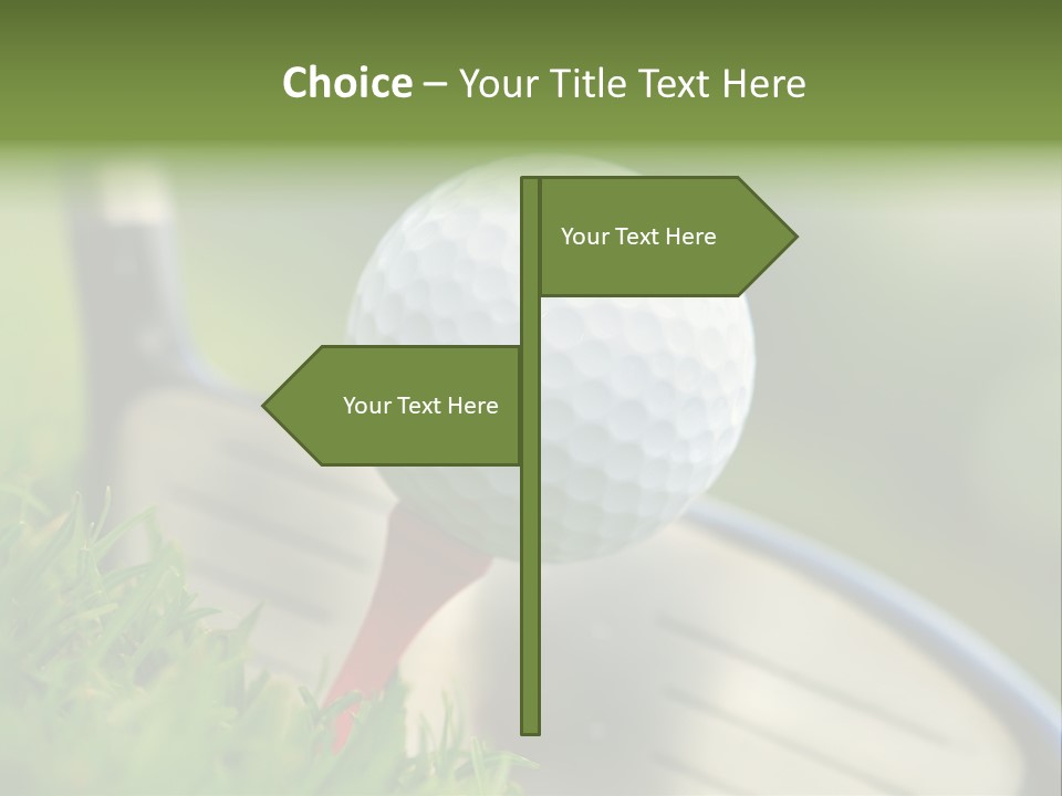 Day Course Pursuit PowerPoint Template
