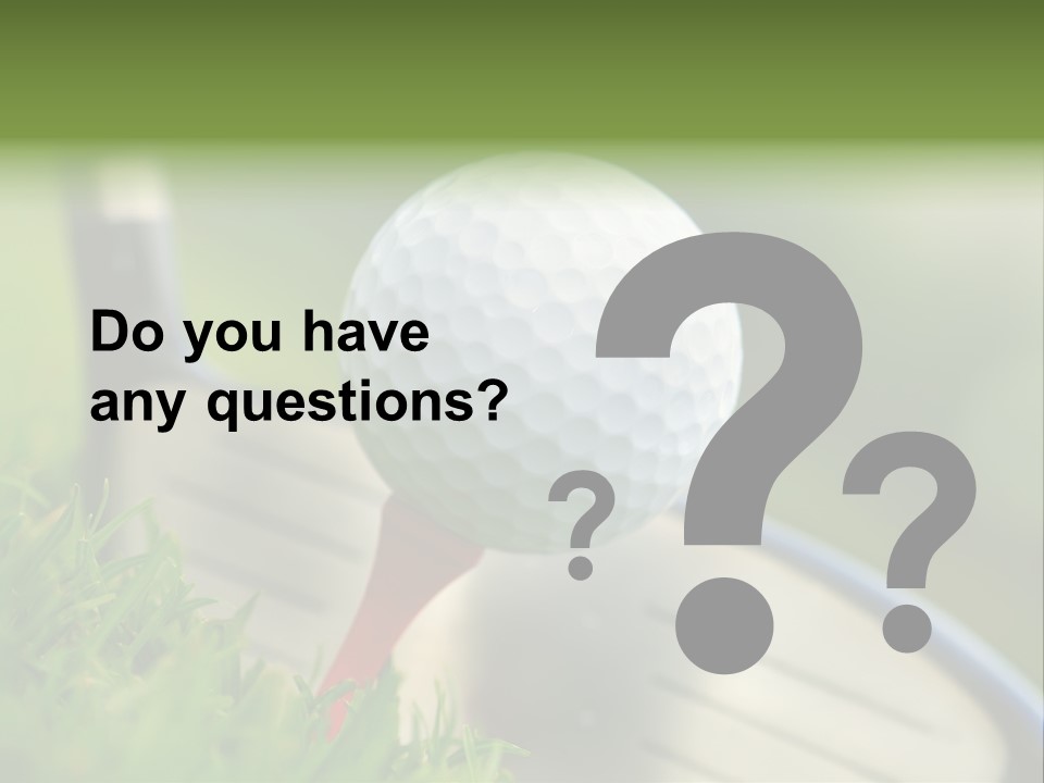 Day Course Pursuit PowerPoint Template