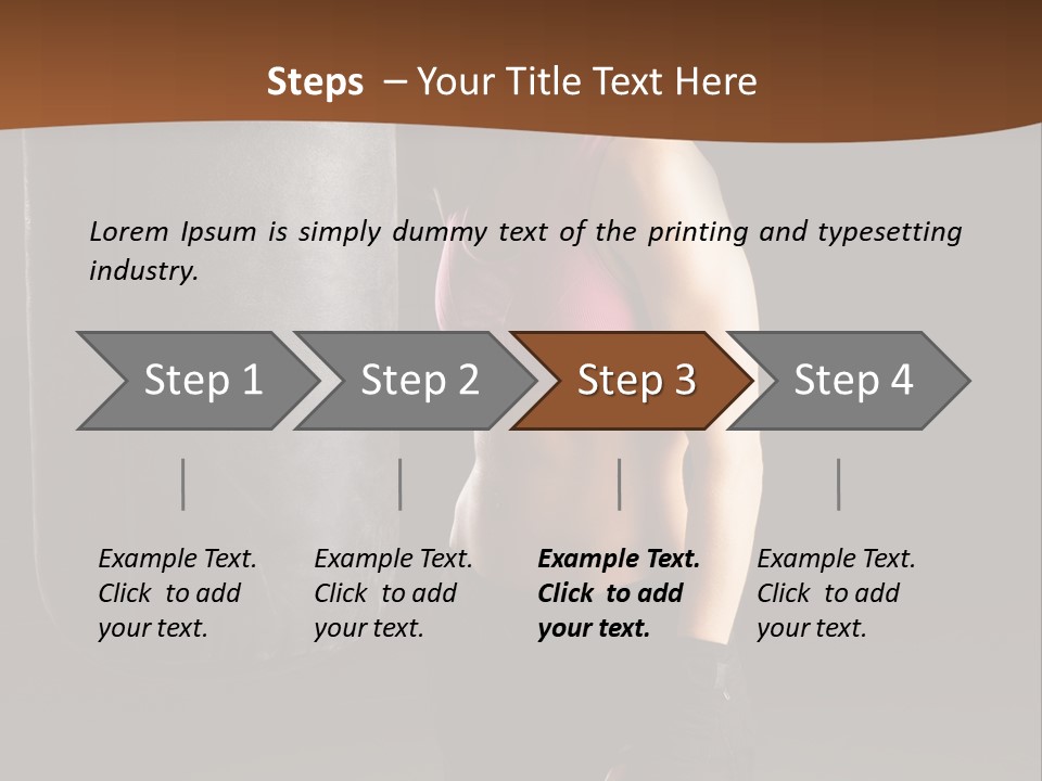 Weight Loss Workout PowerPoint Template