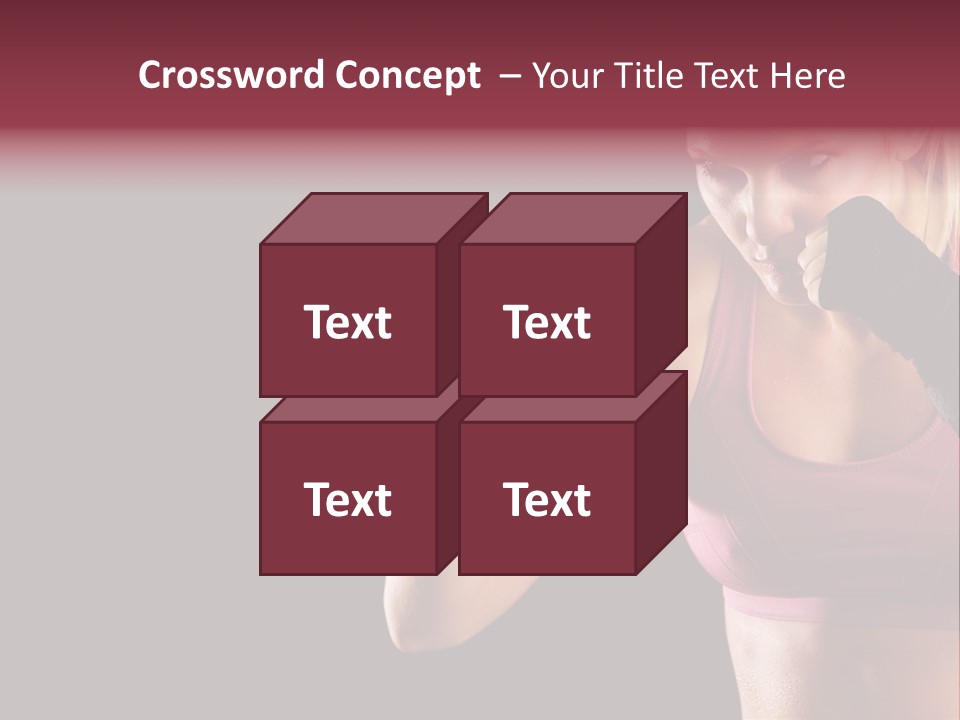 Boxing Arts Athletic PowerPoint Template