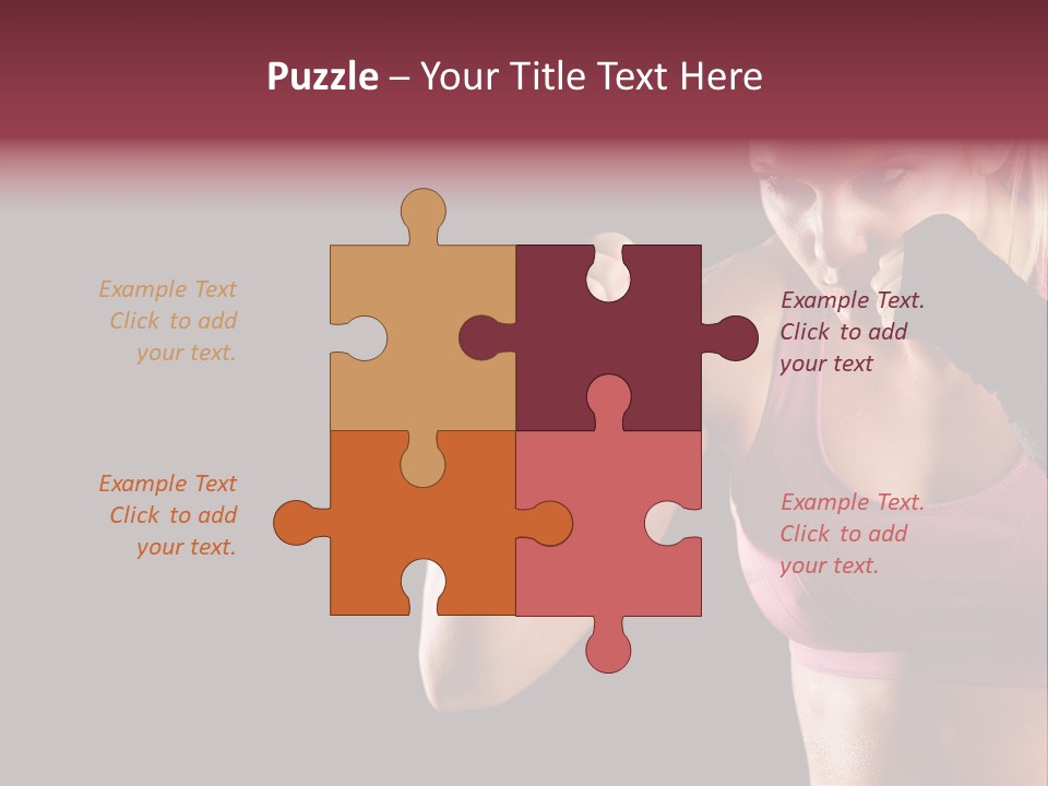 Boxing Arts Athletic PowerPoint Template