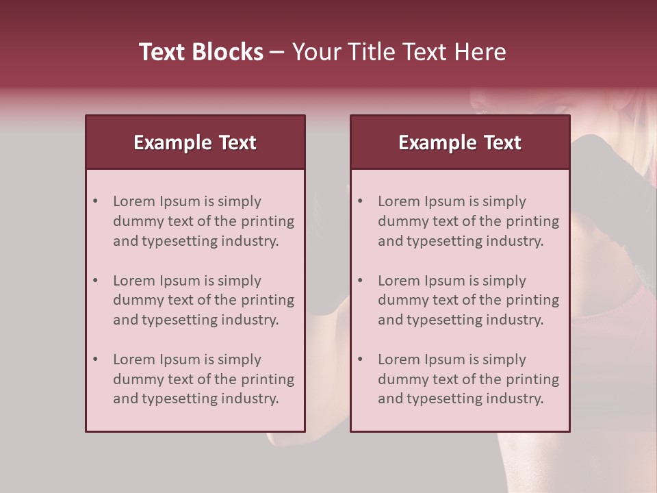Boxing Arts Athletic PowerPoint Template