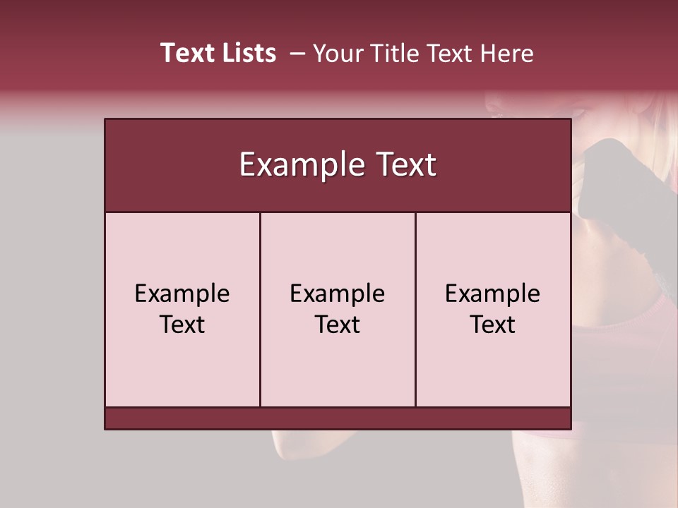 Boxing Arts Athletic PowerPoint Template