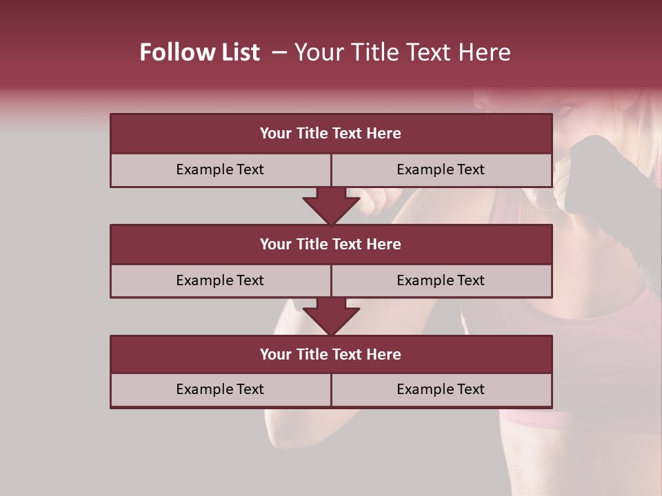 Boxing Arts Athletic PowerPoint Template