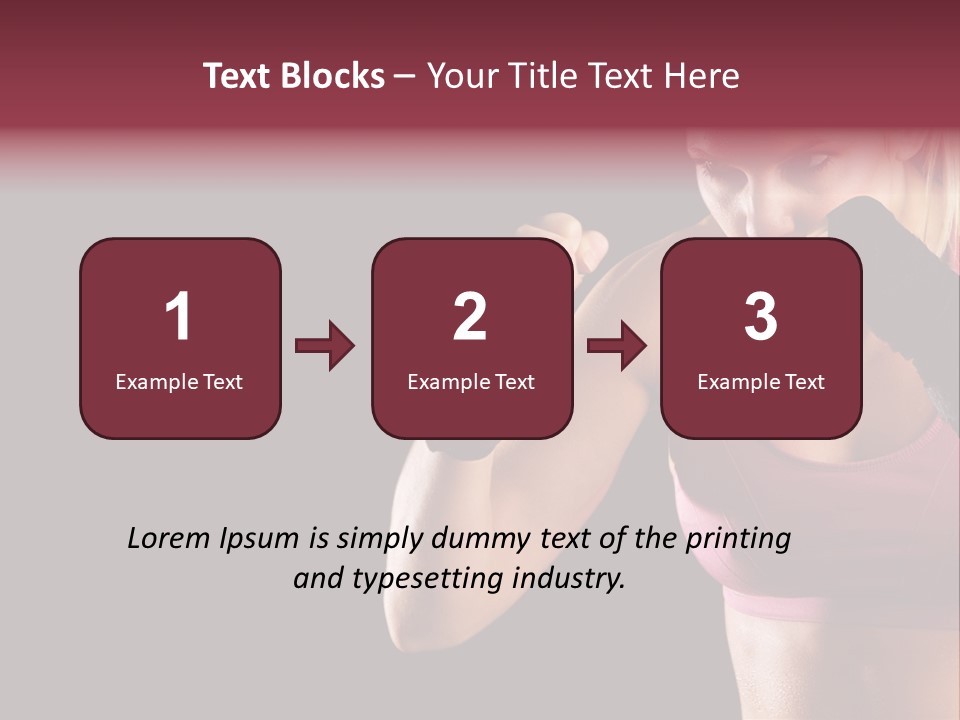 Boxing Arts Athletic PowerPoint Template