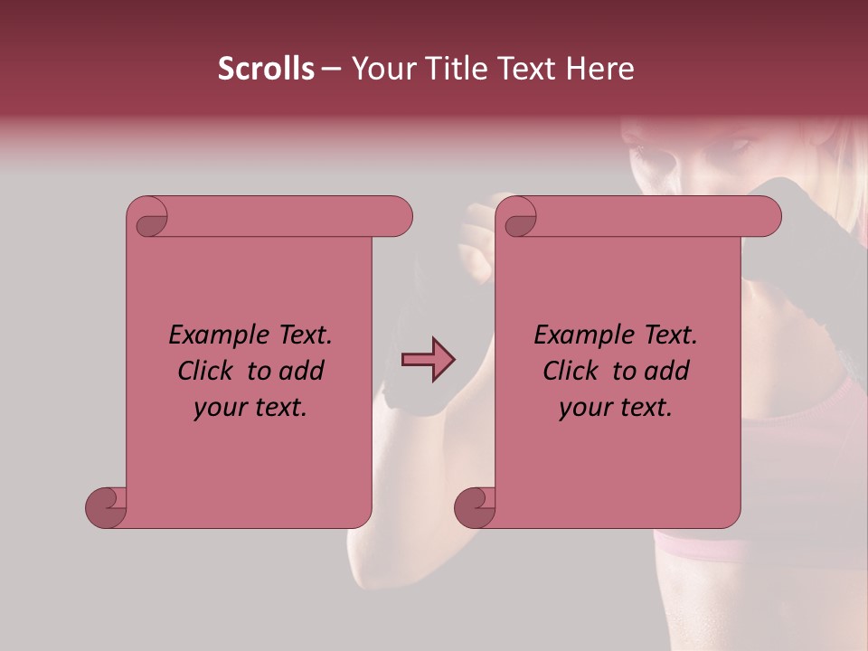 Boxing Arts Athletic PowerPoint Template