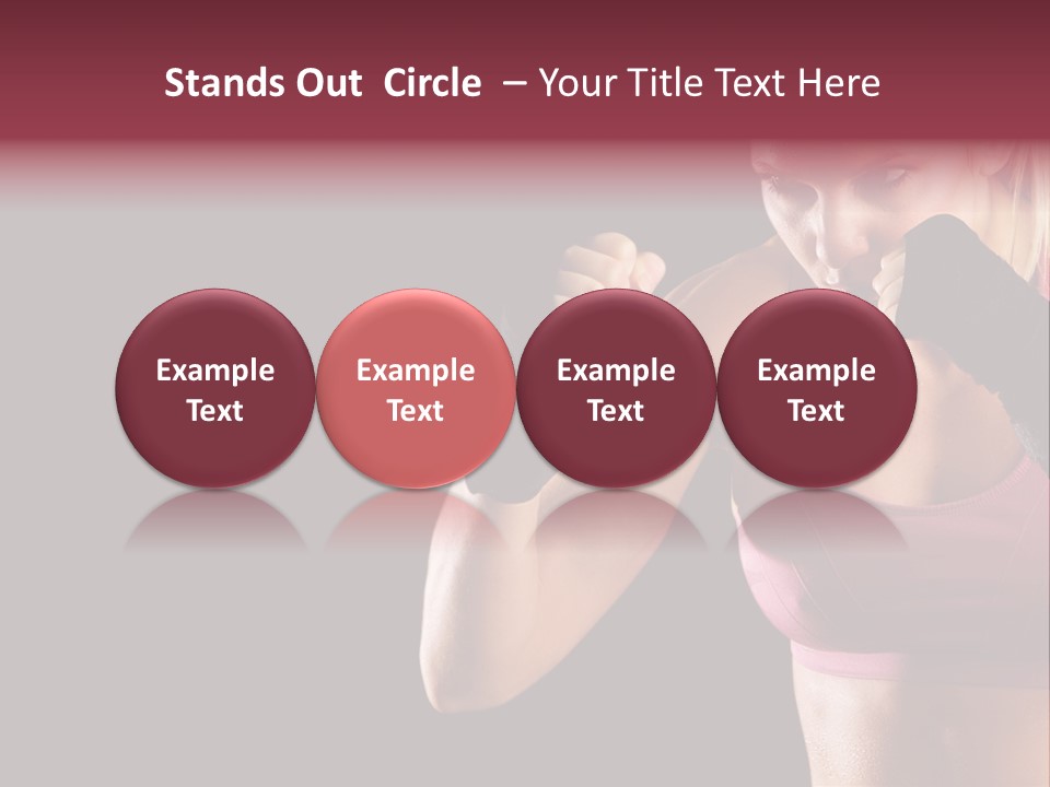 Boxing Arts Athletic PowerPoint Template