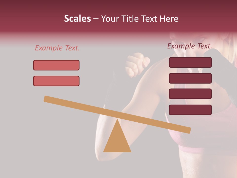 Boxing Arts Athletic PowerPoint Template