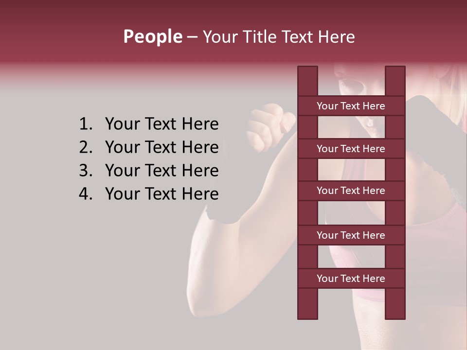 Boxing Arts Athletic PowerPoint Template