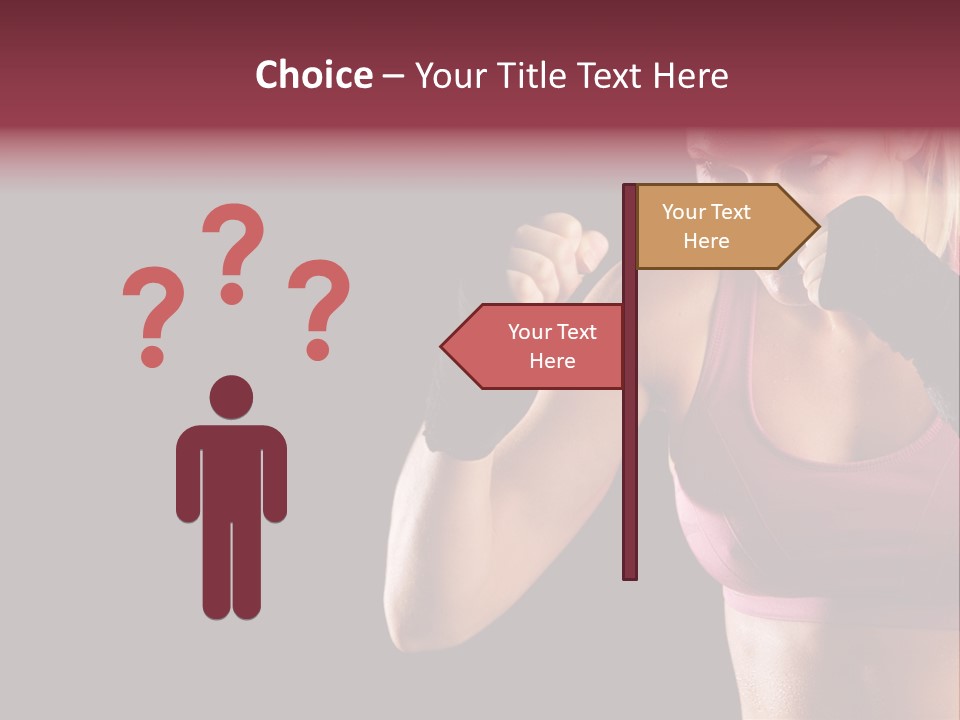 Boxing Arts Athletic PowerPoint Template