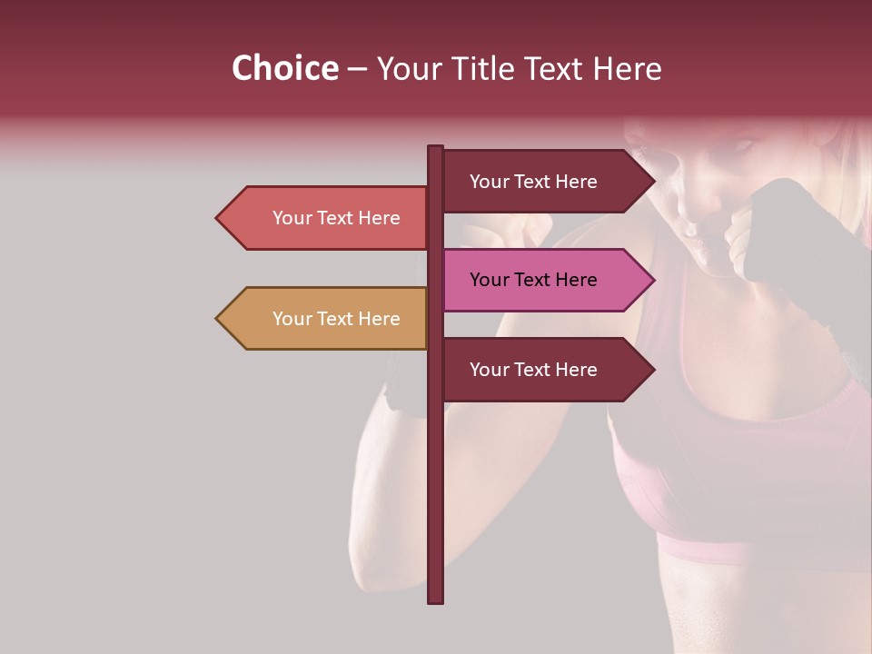 Boxing Arts Athletic PowerPoint Template