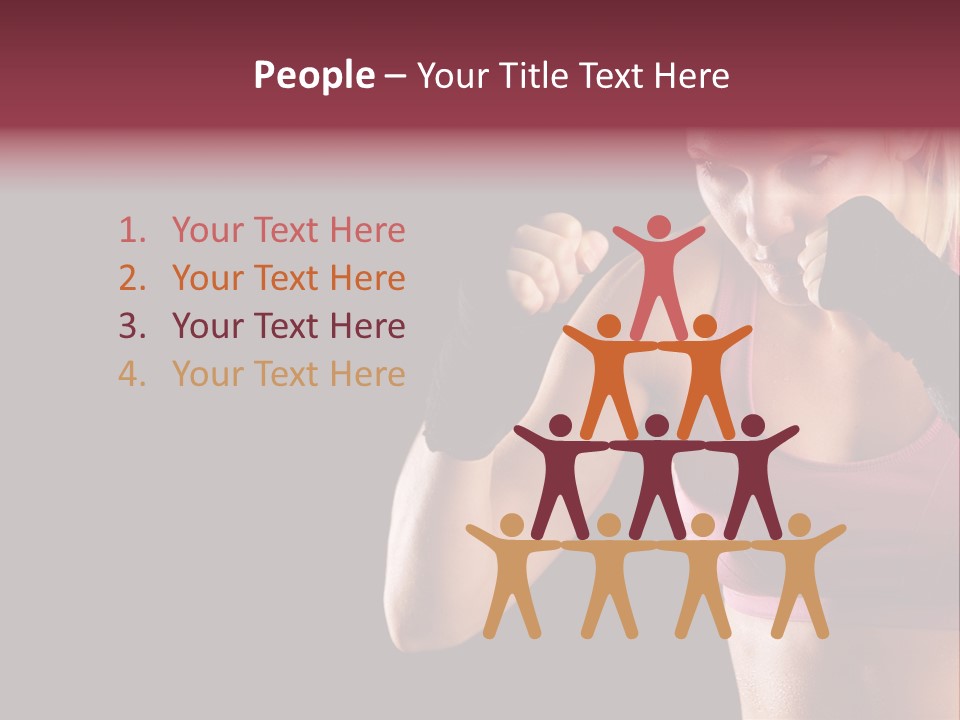 Boxing Arts Athletic PowerPoint Template