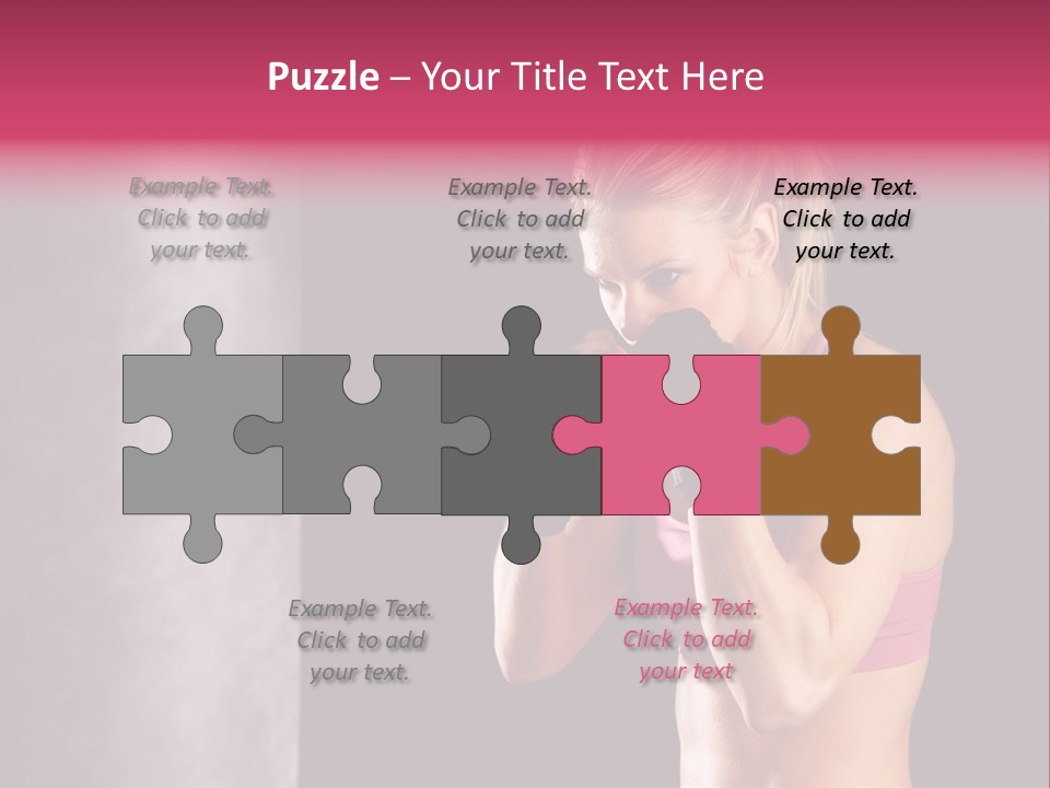 Pretty Arts Glove PowerPoint Template