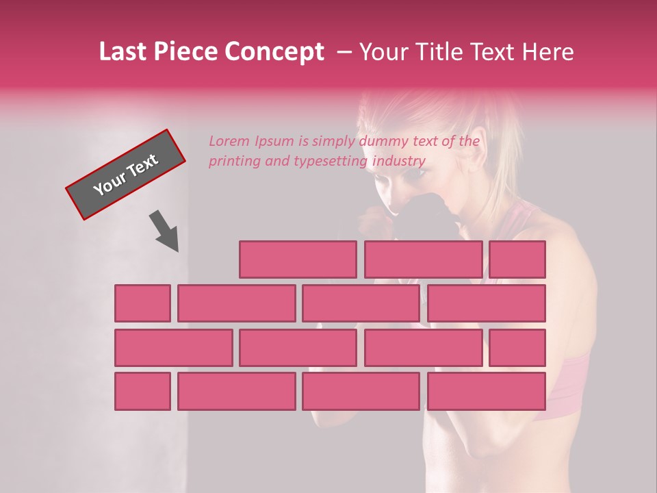 Pretty Arts Glove PowerPoint Template