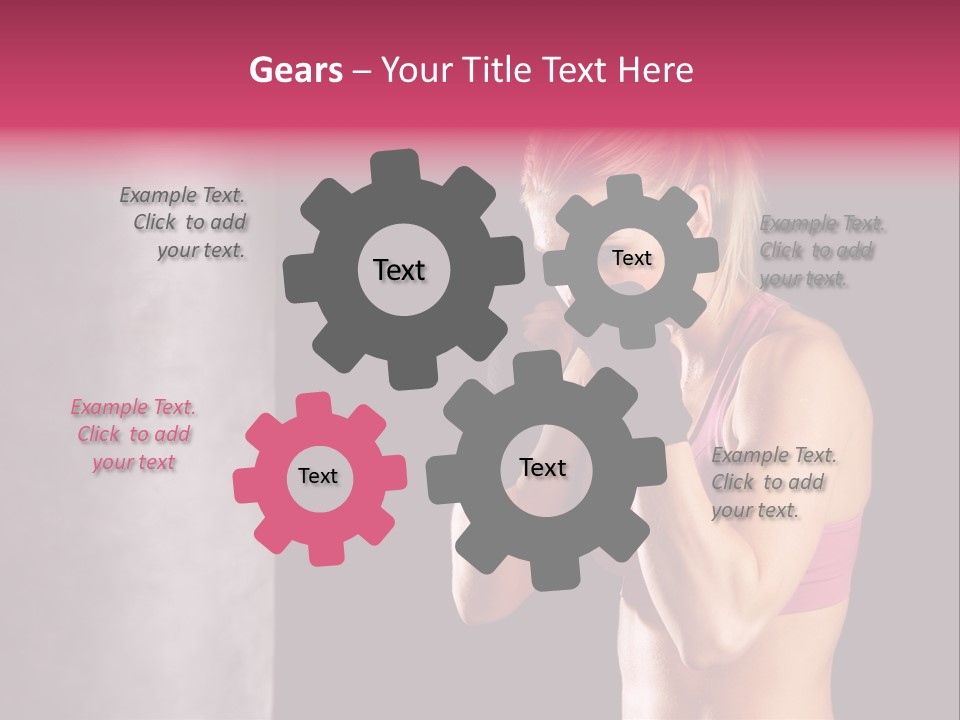 Pretty Arts Glove PowerPoint Template