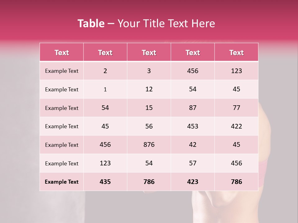 Pretty Arts Glove PowerPoint Template