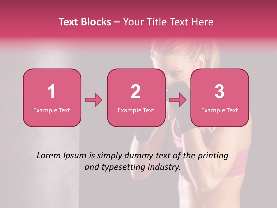 Pretty Arts Glove PowerPoint Template