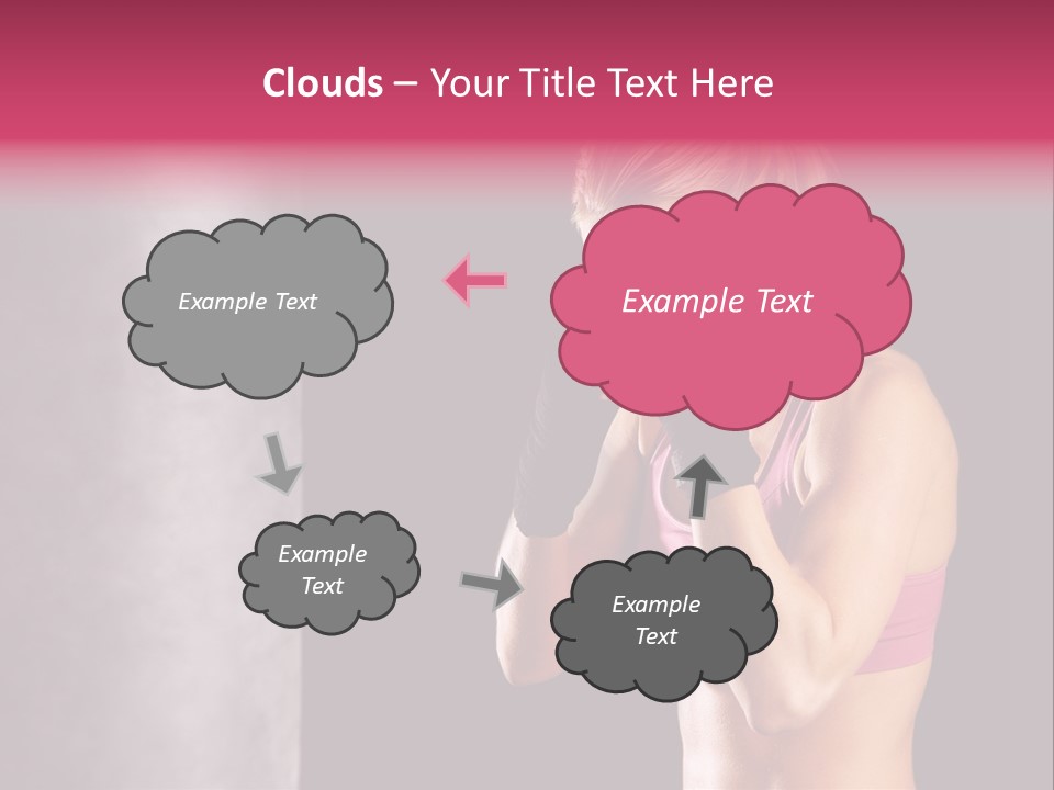 Pretty Arts Glove PowerPoint Template