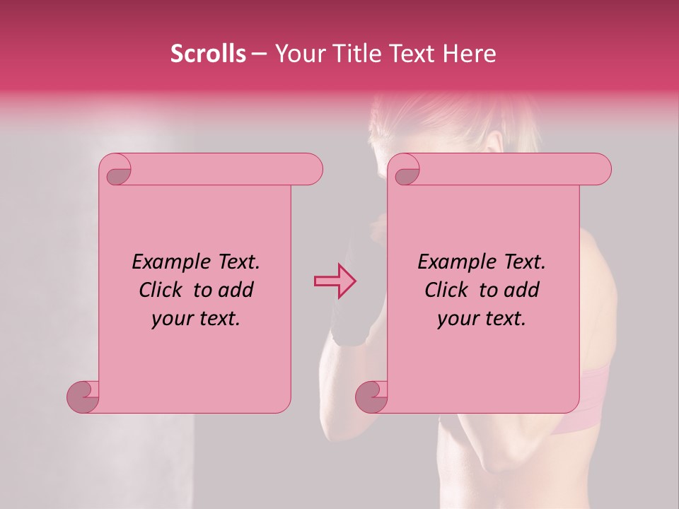 Pretty Arts Glove PowerPoint Template