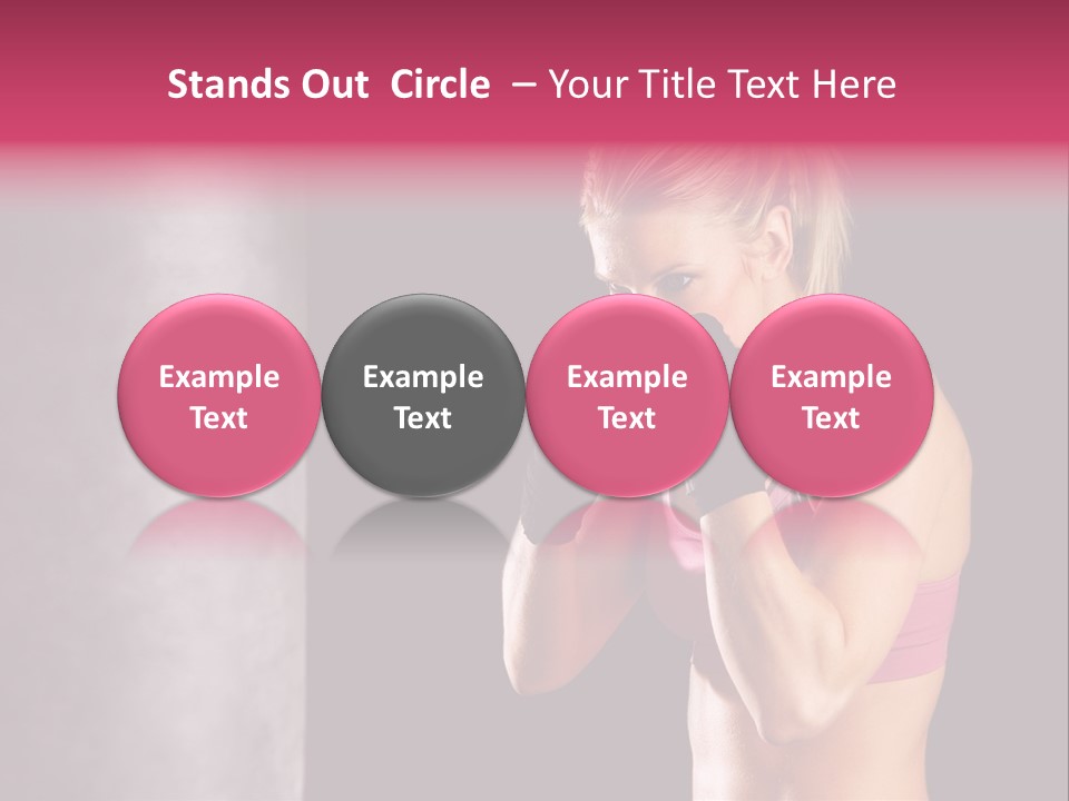 Pretty Arts Glove PowerPoint Template