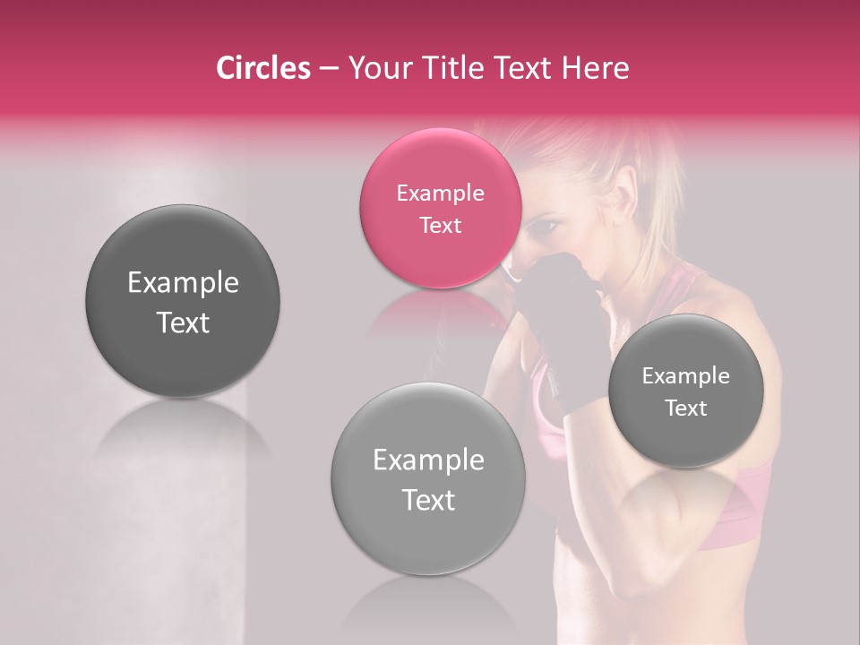 Pretty Arts Glove PowerPoint Template