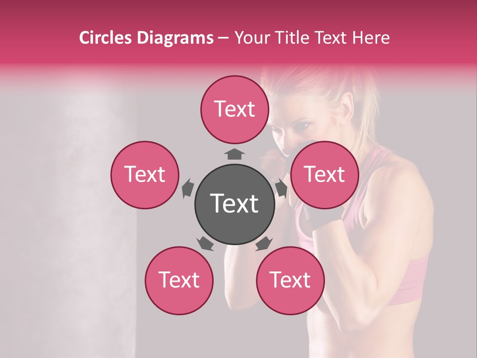 Pretty Arts Glove PowerPoint Template