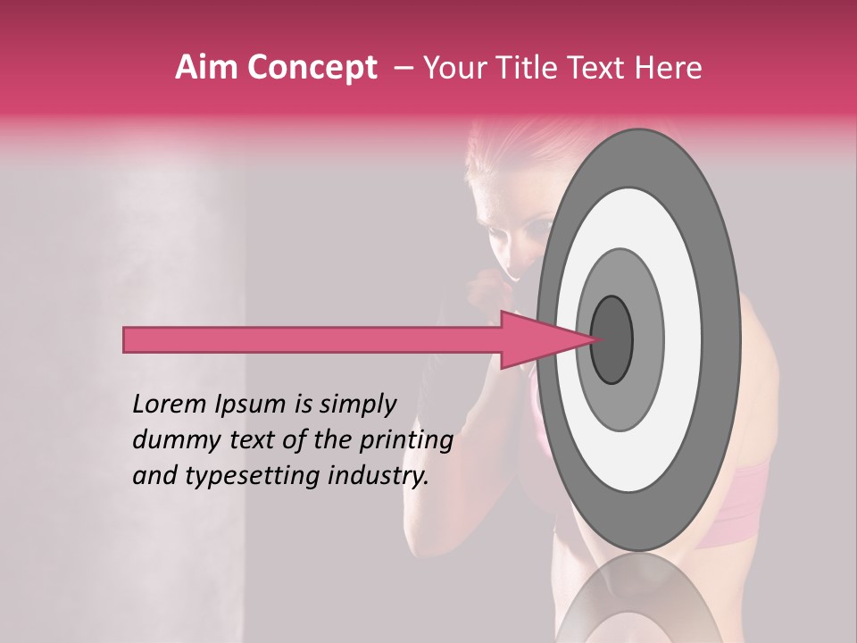 Pretty Arts Glove PowerPoint Template