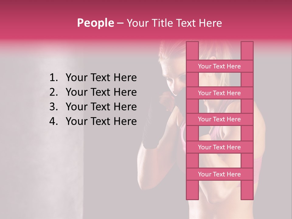 Pretty Arts Glove PowerPoint Template