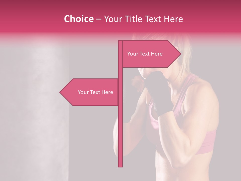 Pretty Arts Glove PowerPoint Template