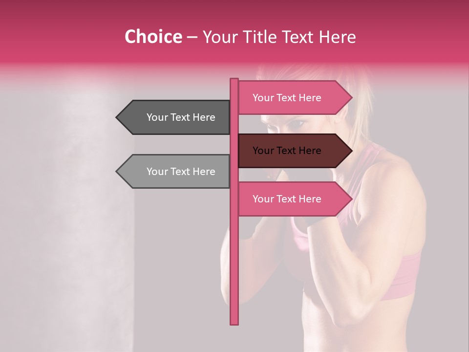 Pretty Arts Glove PowerPoint Template