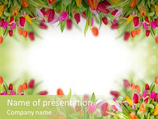 Bloom Easter Blossom PowerPoint Template