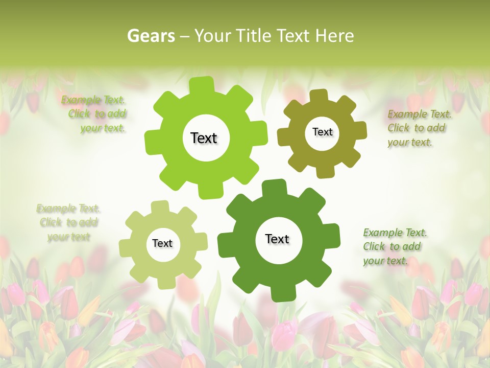 Bloom Easter Blossom PowerPoint Template