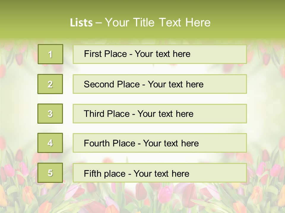 Bloom Easter Blossom PowerPoint Template
