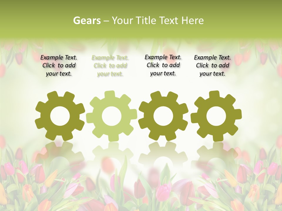 Bloom Easter Blossom PowerPoint Template