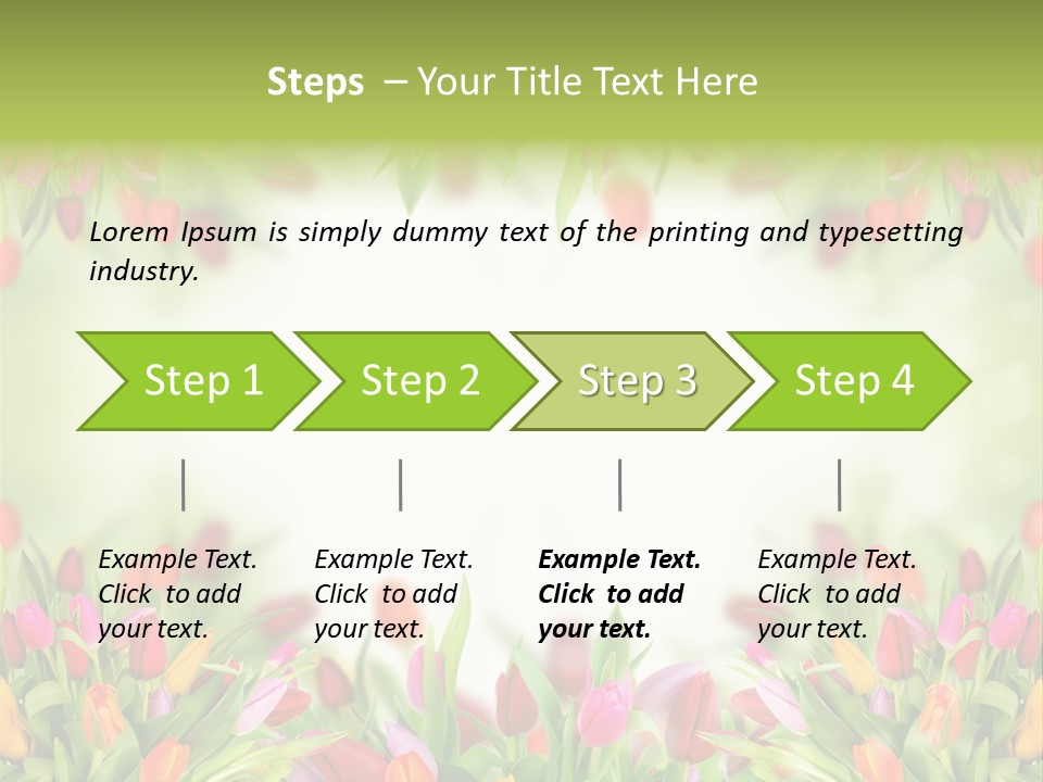 Bloom Easter Blossom PowerPoint Template