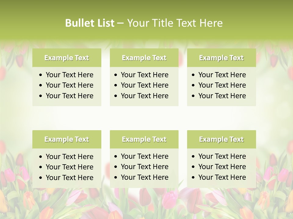 Bloom Easter Blossom PowerPoint Template