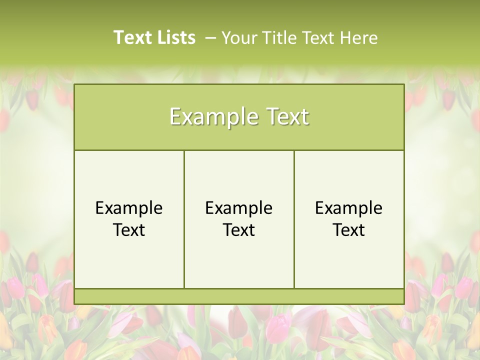 Bloom Easter Blossom PowerPoint Template