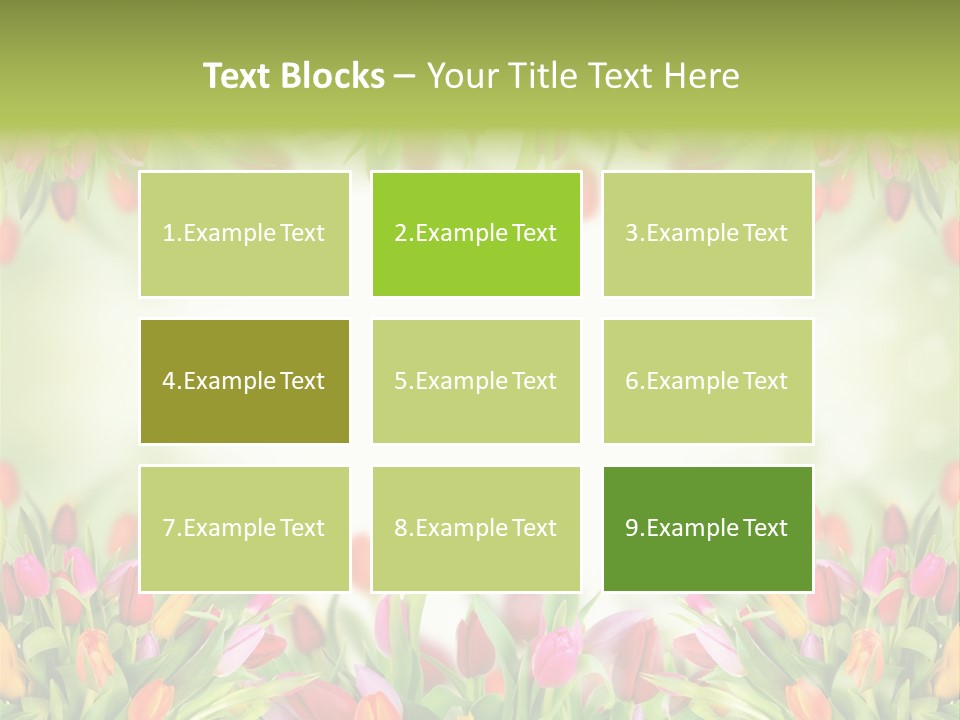 Bloom Easter Blossom PowerPoint Template